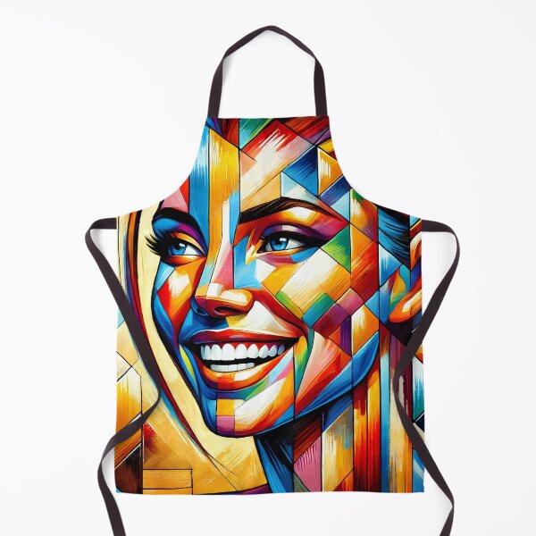 Item preview, Fragmented Joy: Geometric Portrait designed and sold by SolannaAS.