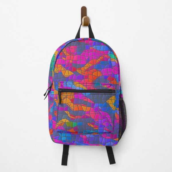 Item preview, Mosaic Dream No. 2:  Vibrant Abstract Art Variation with Hidden Depths designed and sold by DreamsArtwear.