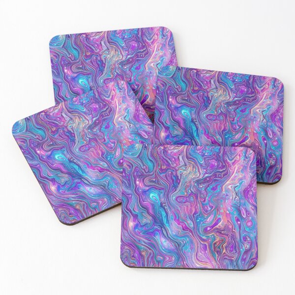 Item preview, Liquid marble purple pattern designed and sold by sasyall.
