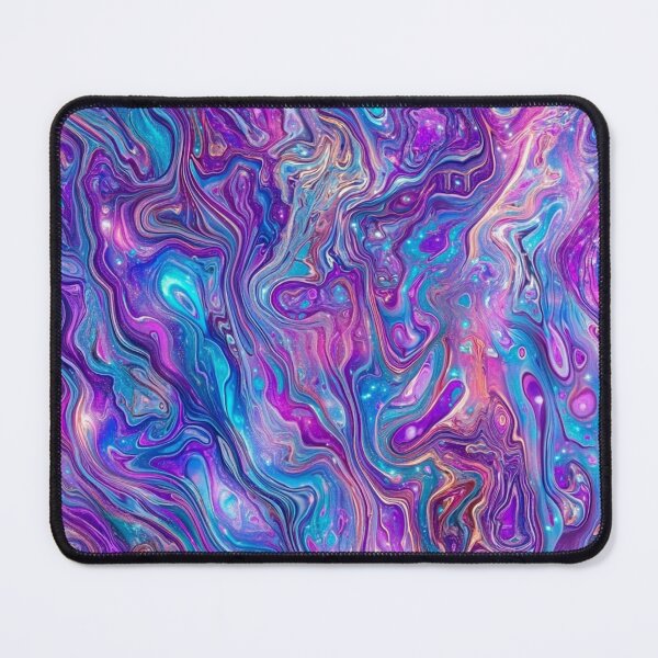 Item preview, Liquid marble purple pattern designed and sold by sasyall.