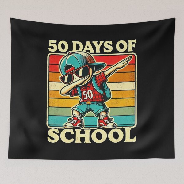 Item preview, 50 Days Of School Dabbing Boy Student 50th Day Of School designed and sold by SztylishDesigns.