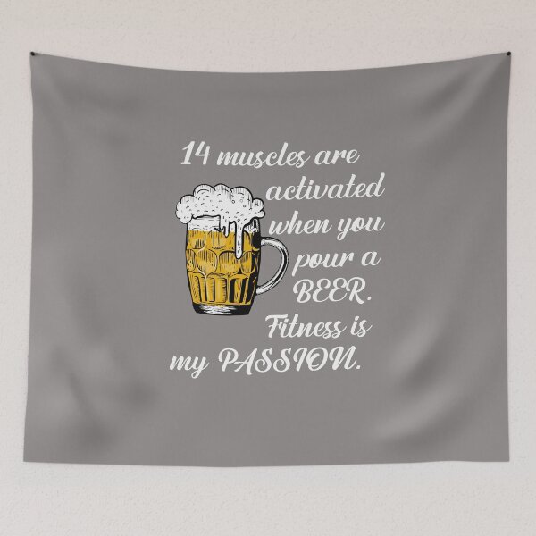 Item preview, 14 Muscles when you pour a Beer. designed and sold by BenO63.