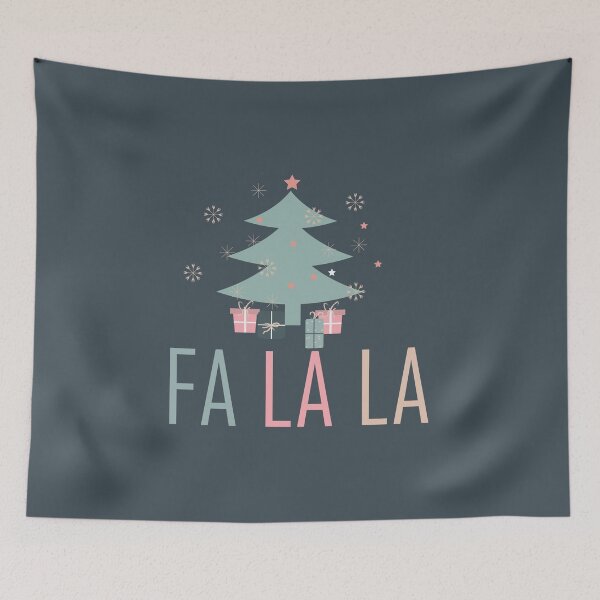 Item preview, Fa La La La LA, Boho Christmas designed and sold by itsinnav.