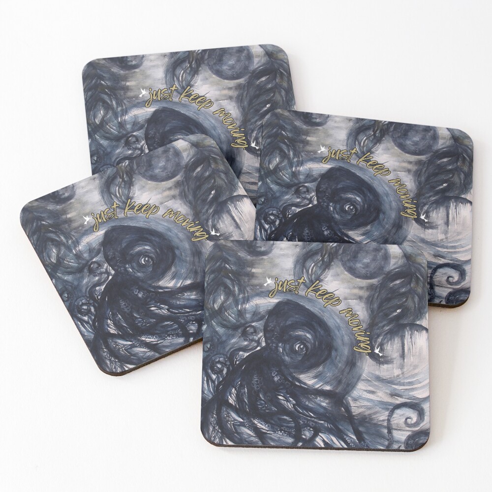 Item preview, Coasters (Set of 4) designed and sold by bryodingmo.
