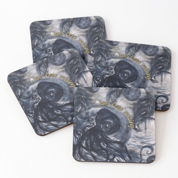 Item preview, Just Keep Moving designed and sold by Bryony Dingle-Moss Art.