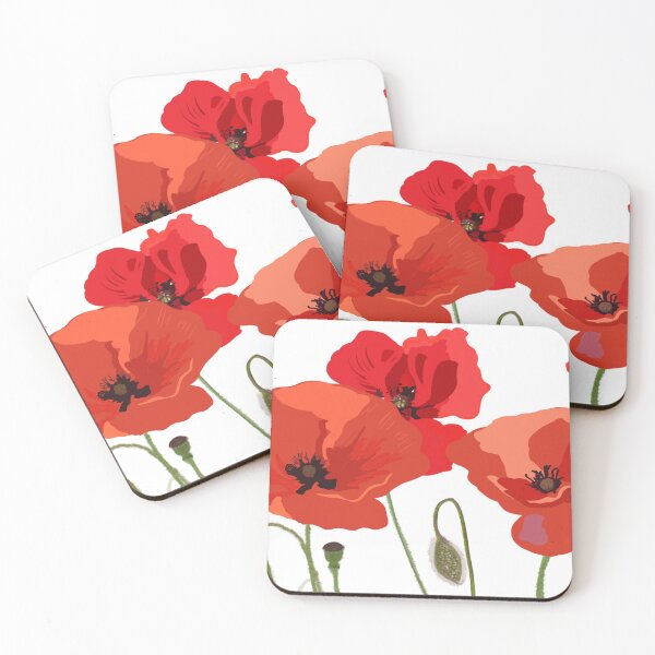 Item preview, Poppies designed and sold by TinaJostDesigns.