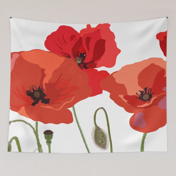 Item preview, Poppies designed and sold by TinaJostDesigns.