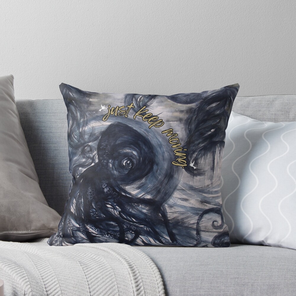 Item preview, Throw Pillow designed and sold by bryodingmo.