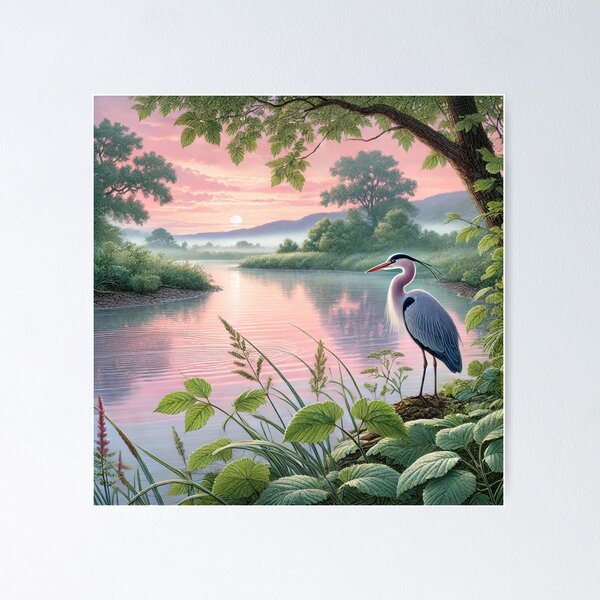 Item preview, heron designed and sold by cathygwen.