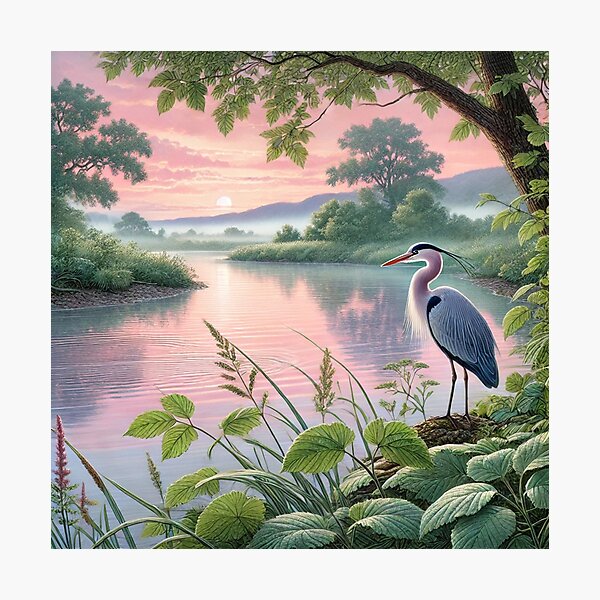 Item preview, heron designed and sold by cathygwen.