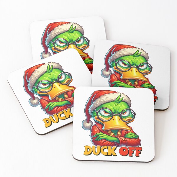 Item preview, duck off sarcastic xmas duck designed and sold by Brian Nicholls.