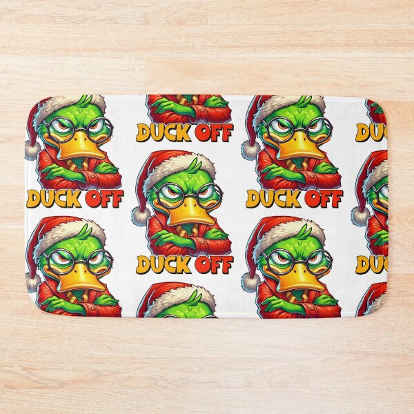 Item preview, duck off sarcastic xmas duck designed and sold by Brian Nicholls.