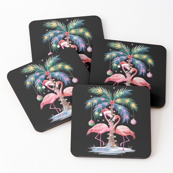 Item preview, Funny Hawaiian Summer Tropical Flamingo Funny Christmas designed and sold by 07Art.