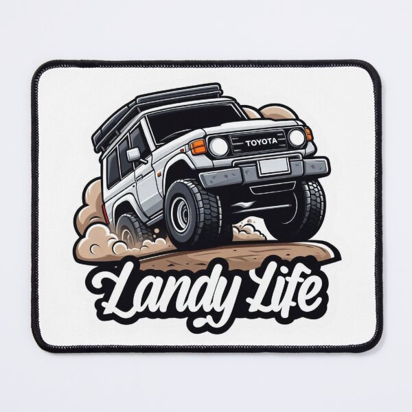 Item preview, White 79 Landy Life Cruiser designed and sold by Jax-Art.