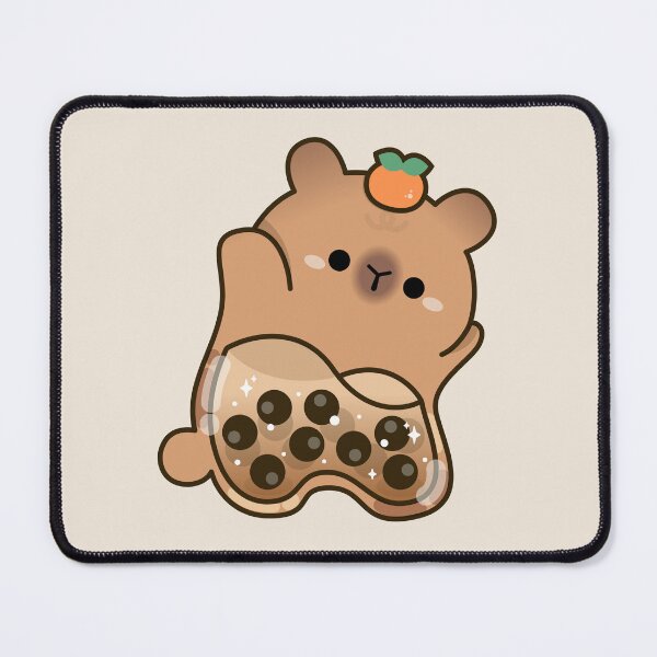 Item preview, Boba Capybara designed and sold by theladyernestember.