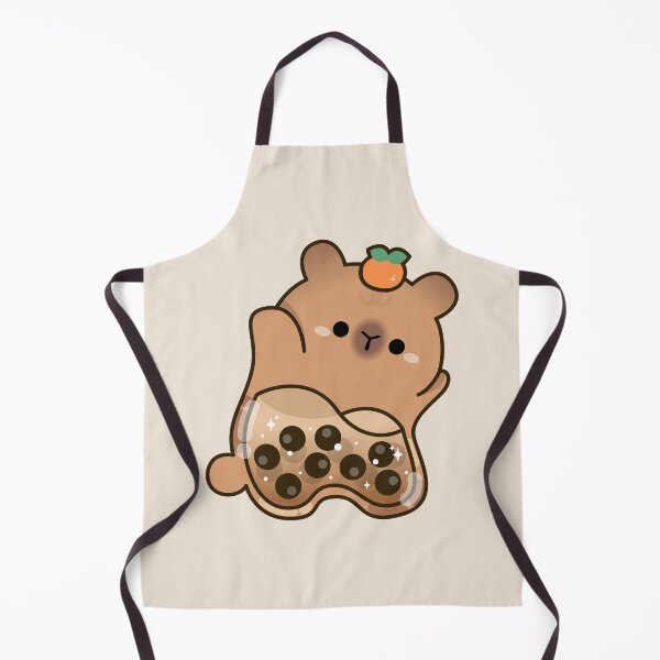 Item preview, Boba Capybara designed and sold by theladyernestember.