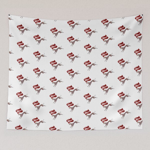 Item preview, Worldwide hounds latvia designed and sold by Shortboypaints.