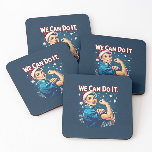 Item preview, Merry Christmas and We Can Do It! designed and sold by TojoStudios.