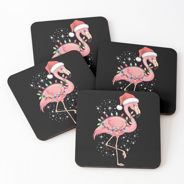 Item preview, Funny Hawaiian Summer Tropical Flamingo Funny Christmas designed and sold by 07Art.