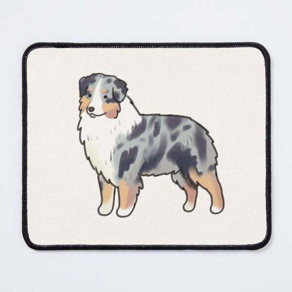 Item preview, Cute Miniature American Shepherd dog designed and sold by Artofmayara.