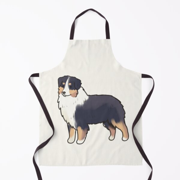 Item preview, Miniature American Shepherd dog illustration designed and sold by Artofmayara.
