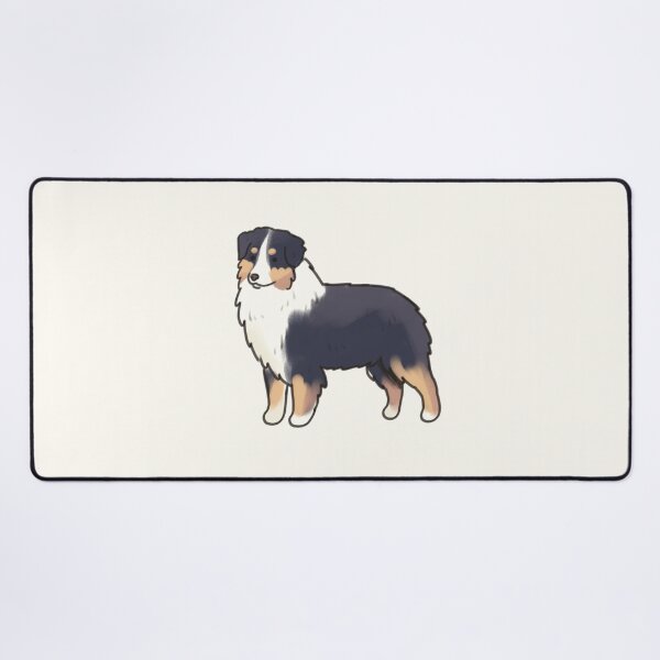 Item preview, Miniature American Shepherd dog illustration  designed and sold by Artofmayara.