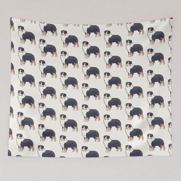 Item preview, Miniature American Shepherd dog illustration  designed and sold by Artofmayara.