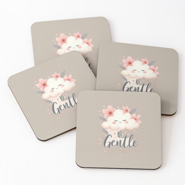 Item preview, Light as Clouds: Be Gentle in Every Momen designed and sold by AmuraLumina.
