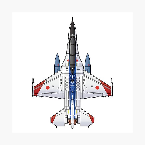Item preview, ASDF F-2B Viper ZERO Fighter Jet  TRDI Prototype Paint HD 4C Illustration designed and sold by MIL-ART-JPN.