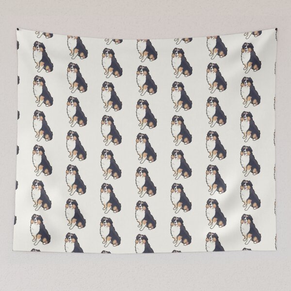 Item preview, Miniature American Shepherd dog art  designed and sold by Artofmayara.