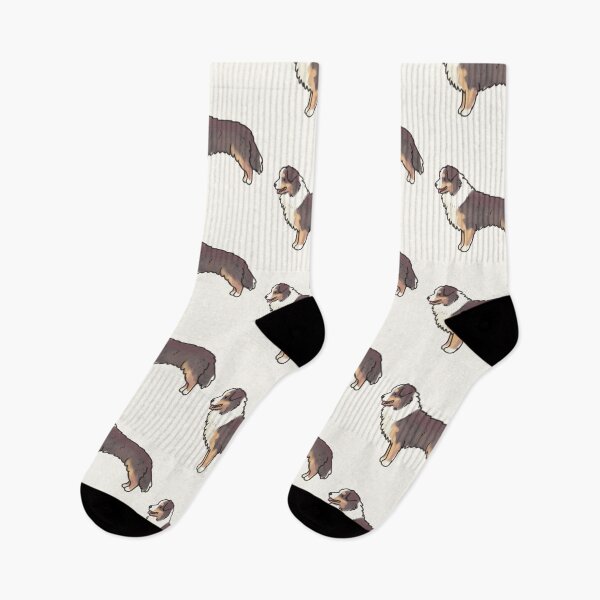 Item preview, Miniature American Shepherd dog drawing  designed and sold by Artofmayara.