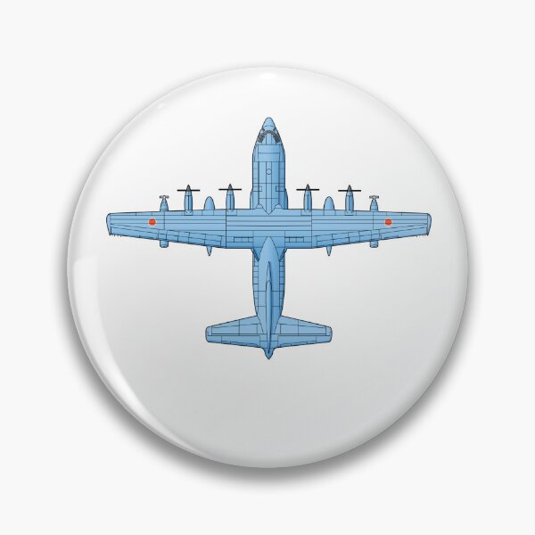 Item preview, JASDF KC-130H Hercules Military Transport  tanker Aircraft PKO HD 4C Illustration designed and sold by MIL-ART-JPN.