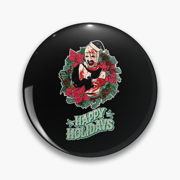 Item preview, Christmas Santa Scary Clown Horror Characters Holiday designed and sold by Morehedions.