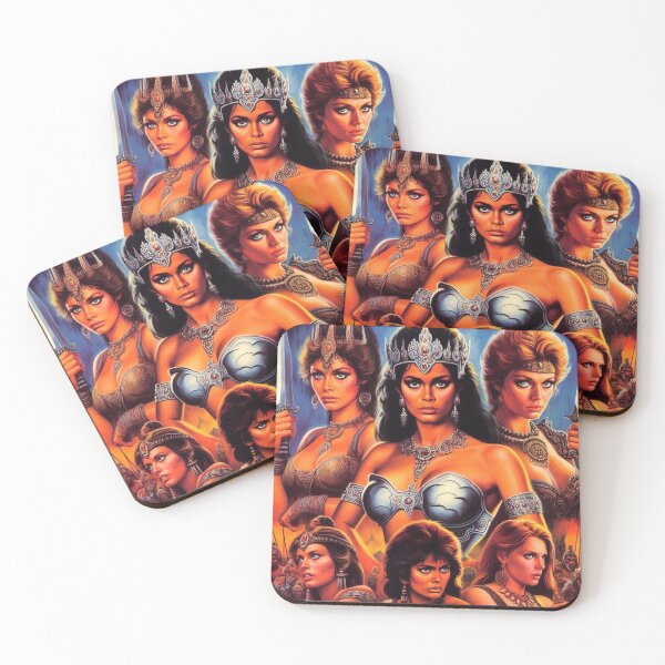 Item preview, Barbarian Queens designed and sold by PulpVintage.