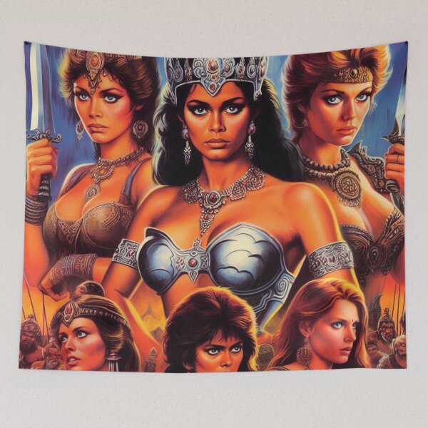 Item preview, Barbarian Queens designed and sold by PulpVintage.
