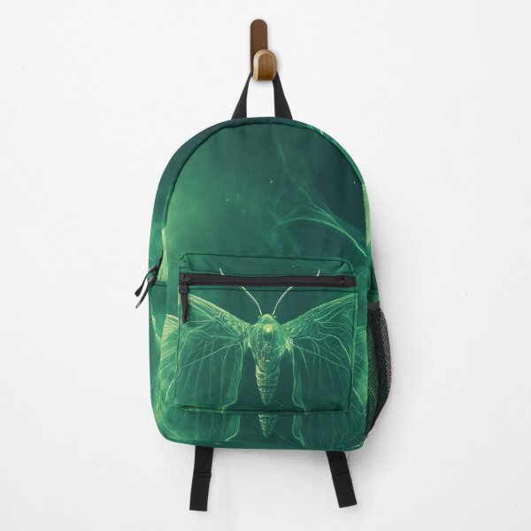 Item preview, Luma Moth, A captivating arrangement of ethereal green moths in a dreamlike background, creating a surreal atmosphere of enchantment and mystery designed and sold by Reichcorp.