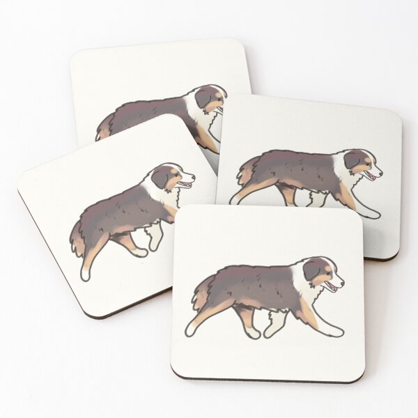 Item preview, Cute Miniature American Shepherd dog  designed and sold by Artofmayara.