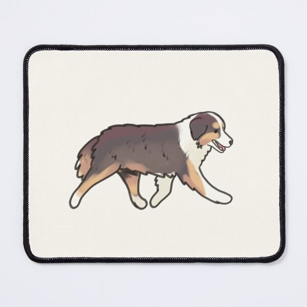 Item preview, Cute Miniature American Shepherd dog designed and sold by Artofmayara.