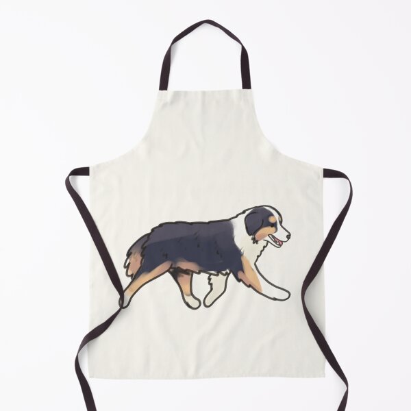 Item preview, Miniature American Shepherd dog illustration designed and sold by Artofmayara.