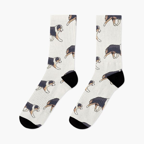 Item preview, Miniature American Shepherd dog illustration  designed and sold by Artofmayara.