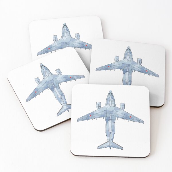 Item preview, JASDF RC-2 Electronic Intelligence (ELINT) aircraft HD 4C Illustration designed and sold by MIL-ART-JPN.