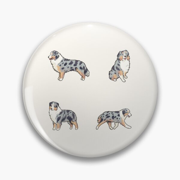 Item preview, Blue Miniature American Shepherd pack  designed and sold by Artofmayara.