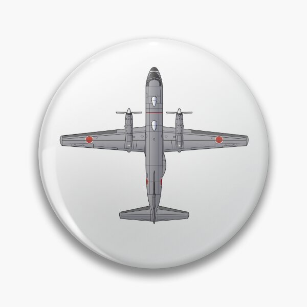 Item preview, JASDF YS-11EB Electronic Intelligence (ELINT) aircraft HD 4C Illustration designed and sold by MIL-ART-JPN.