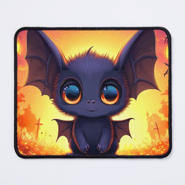 Item preview, Cute Bat in Pumpkin Graveyard designed and sold by MystiqSlav.