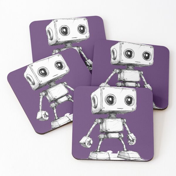 Item preview, Robot Sketch - Mechanical Art Style designed and sold by Fab-Haven.