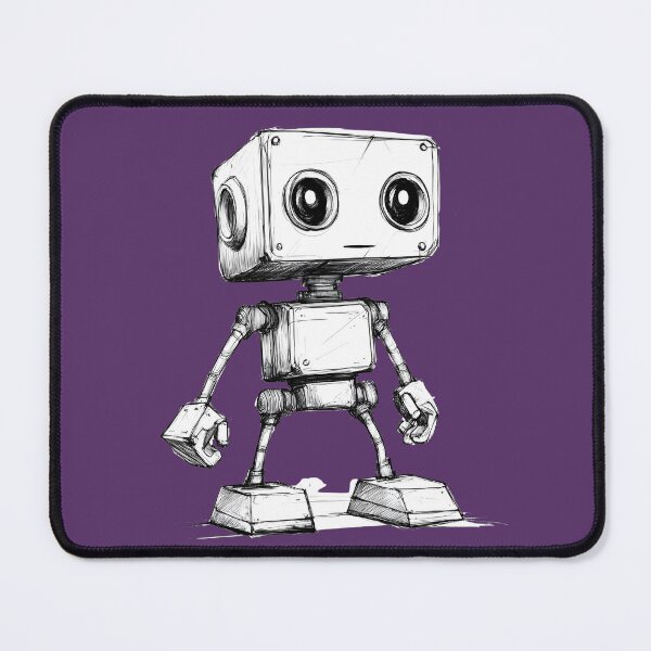 Item preview, Robot Sketch - Mechanical Art Style designed and sold by Fab-Haven.