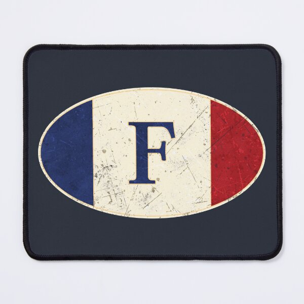 Item preview, France Flag Oval Vintage designed and sold by Turboscope.