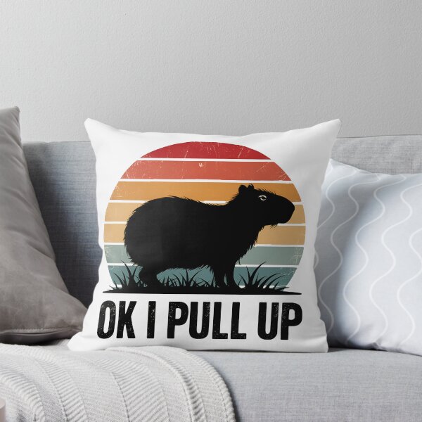 Item preview, Ok I Pull Up Capybara designed and sold by SRXTees.
