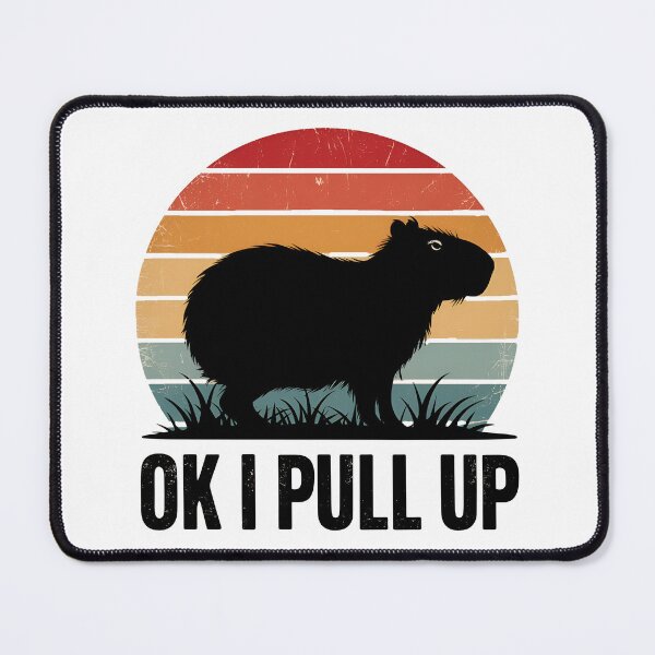 Item preview, Ok I Pull Up Capybara designed and sold by SRXTees.