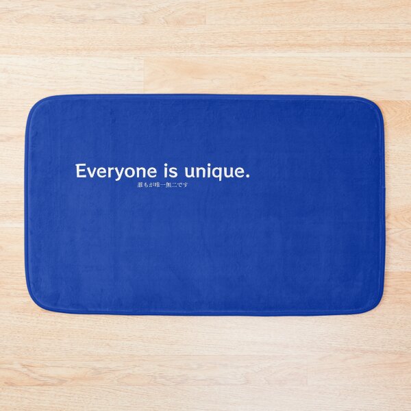 Item preview, Everyone is unique.(誰もが唯一無二です) designed and sold by S9View.